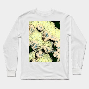 Tomato Sauce Abstraction Long Sleeve T-Shirt